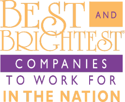 Best and Brightest Companies to Work for in the Nation badge.