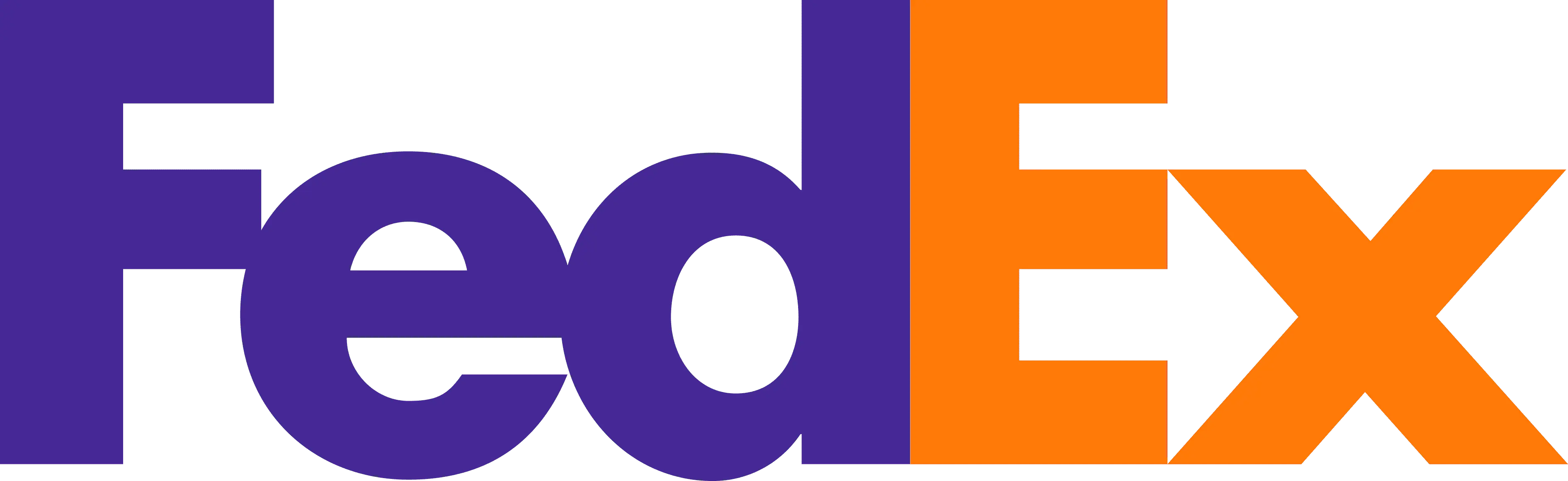 FedEx logo.