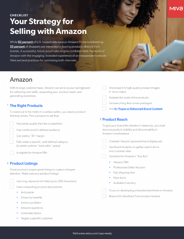 Cover of Checklist: Your Strategy for Selling With Amazon.