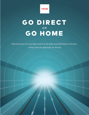 Cover for the whitepaper with the words Go Direct or Go Home.