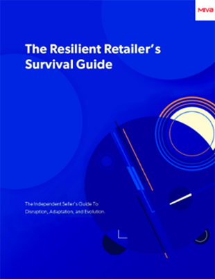 Cover for the whitepaper with the words The Resilient Retailer's Survival Guide.